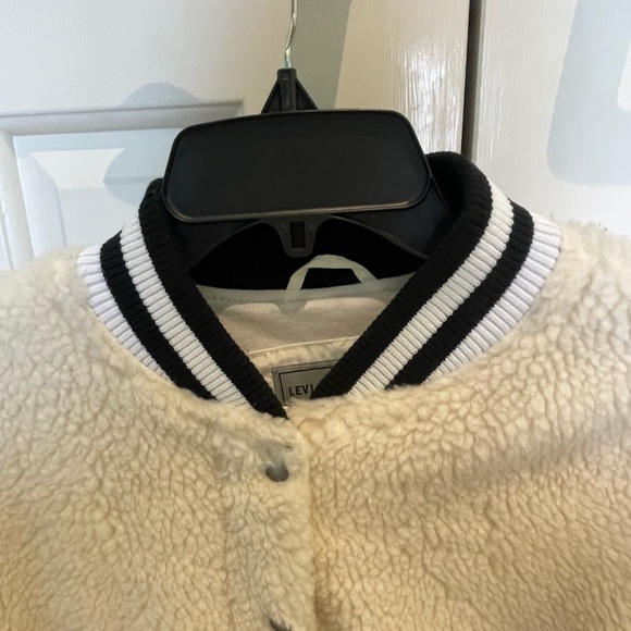 Levi’s Varsity Fleece Bomber Jacket NWOT | size M - Picture 16 of 16